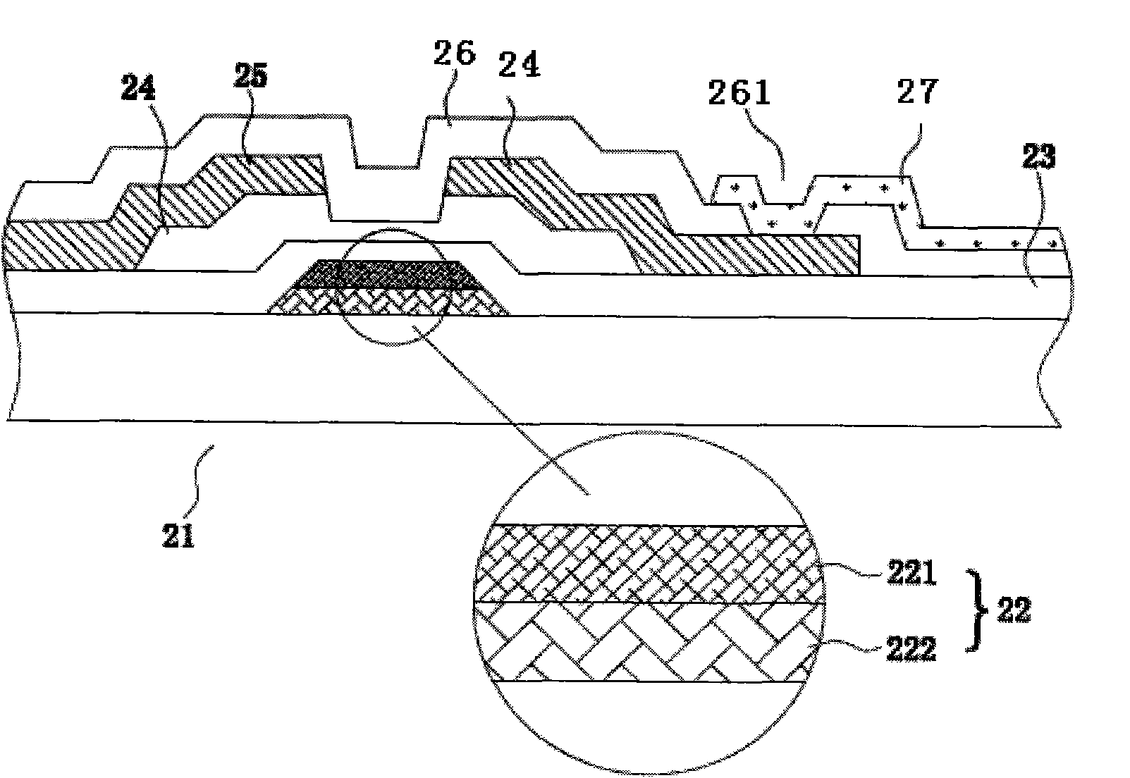 Film transistor array substrate and manufacturing method thereof