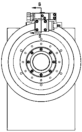 Easy maintenance type non-clearance brake