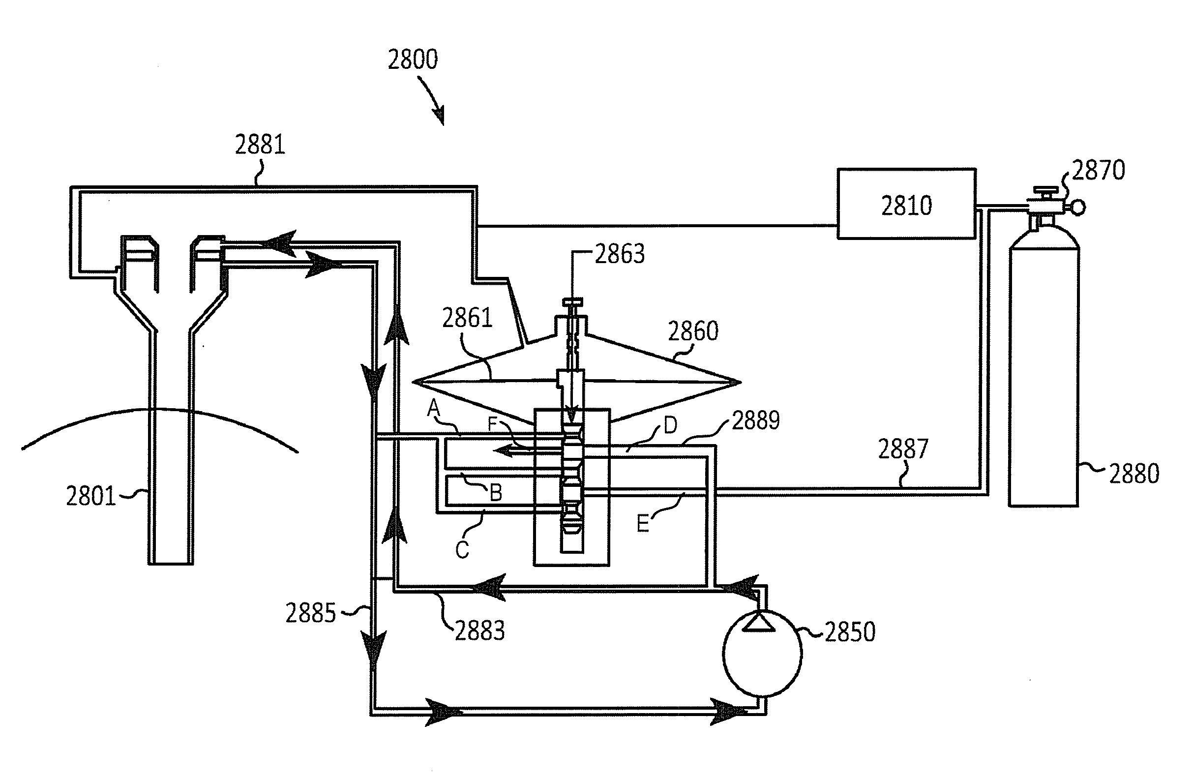 System and method for improved gas recirculation in surgical trocars with pneumatic sealing