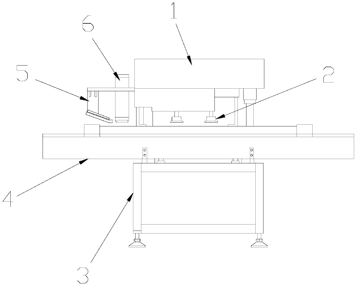 Capping machine for food glass pot