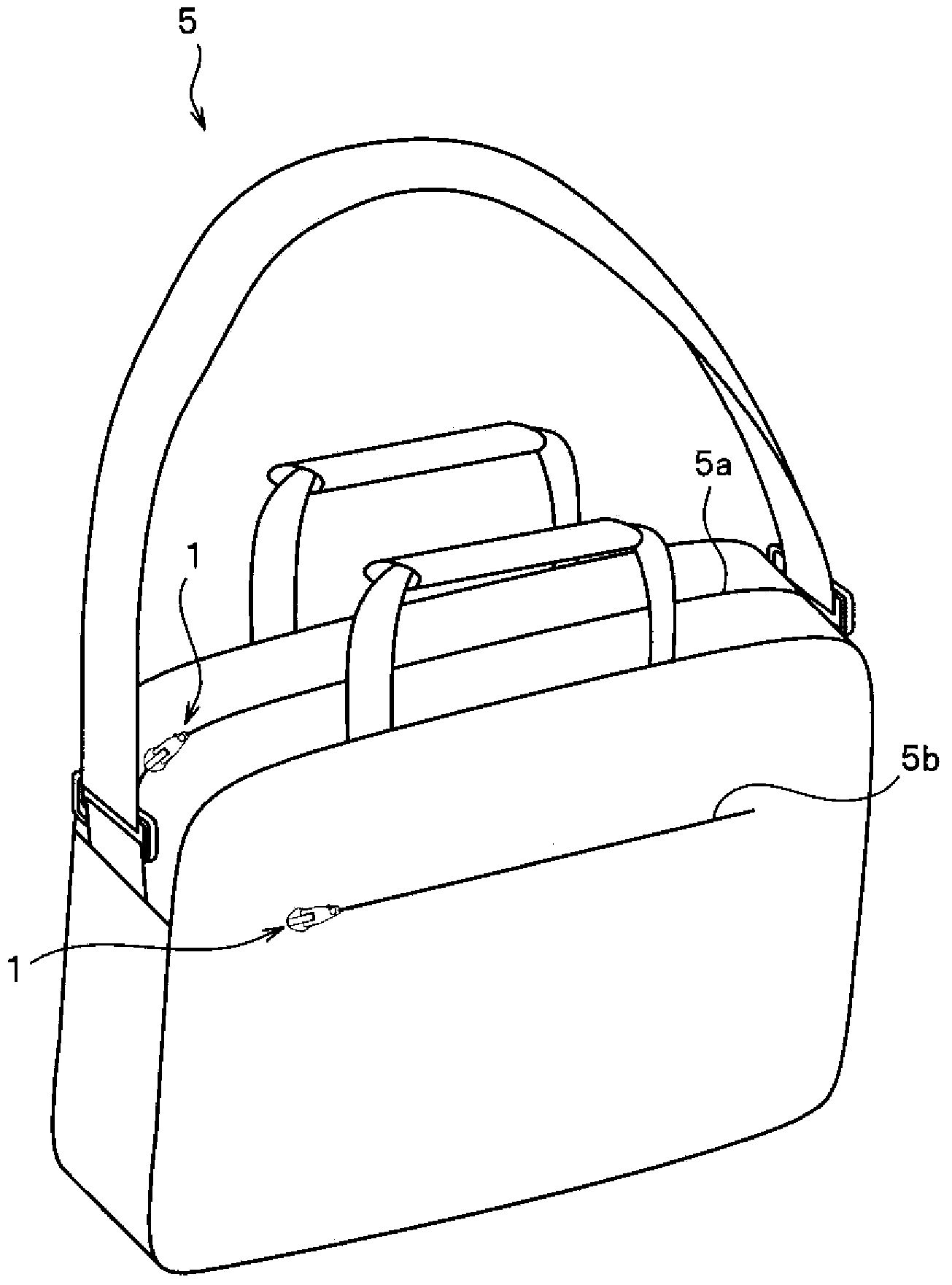 Slide fastener and hidden slide fastener