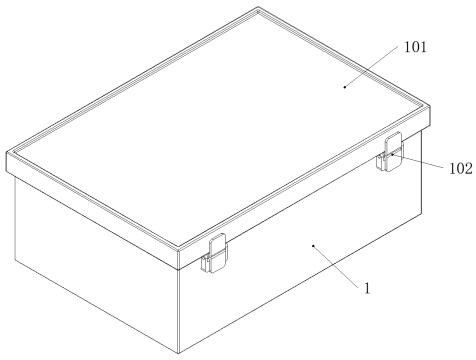 Experimental apparatus storage device with wide adaptive structure