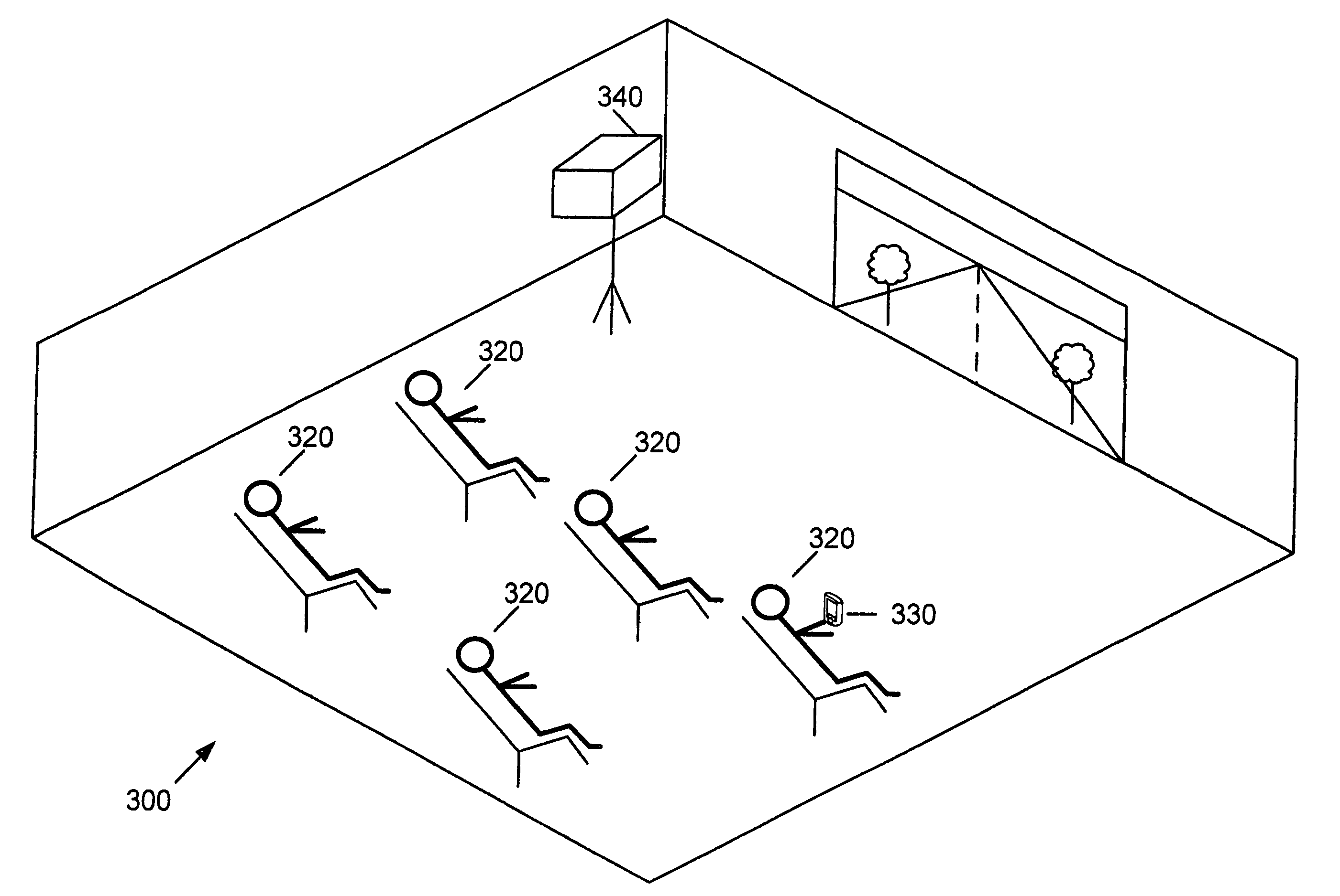 Method and apparatus for controlling a quiet zone for wireless units