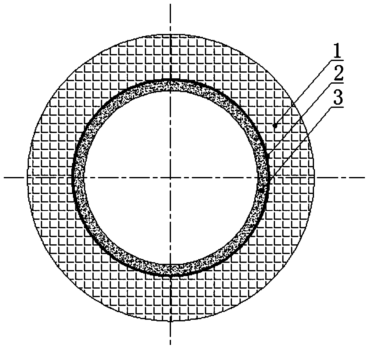 Refractory lining and nozzle thermal-shock-resisting protection layer of rotary kiln