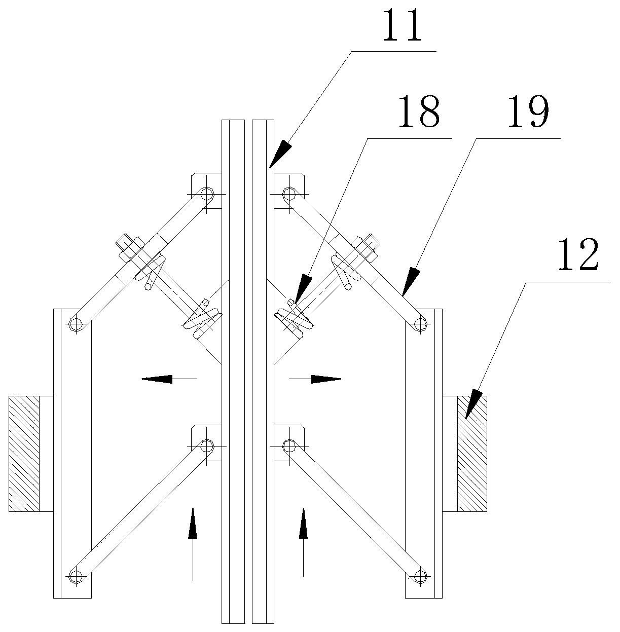 Underground bicycle storage center conveyor platform assembly