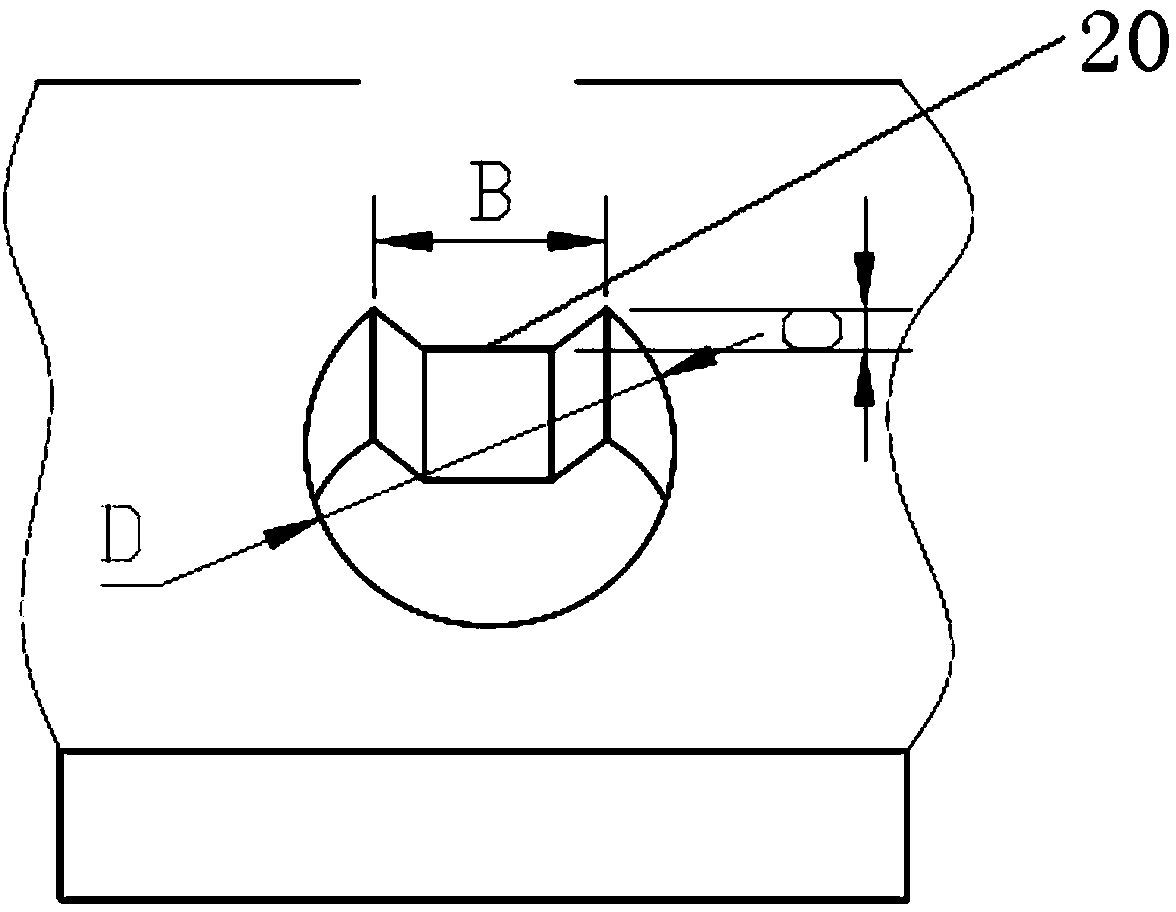 Combined strengthening method of alloy structural hole