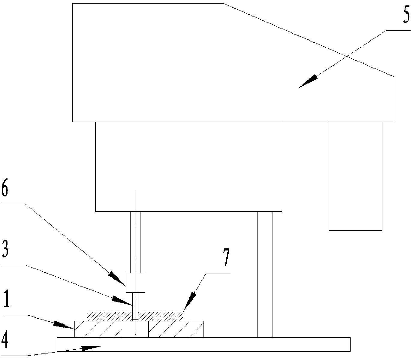 Combined strengthening method of alloy structural hole