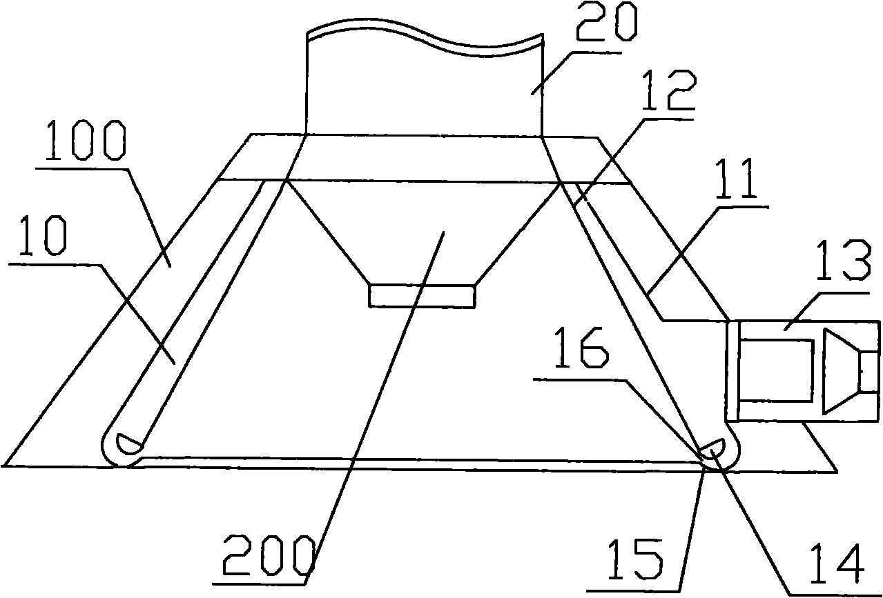 Jet flow type smoke exhaust ventilator and fluidic generator thereof