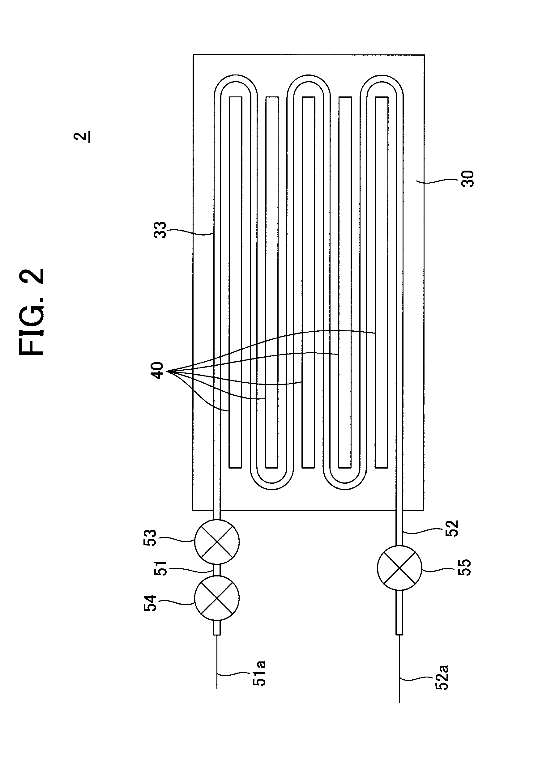 Battery cooling/heating structure and battery module