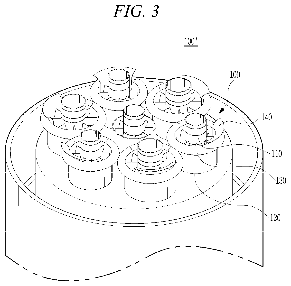 Fuel nozzle with turning guide and gas turbine including the same