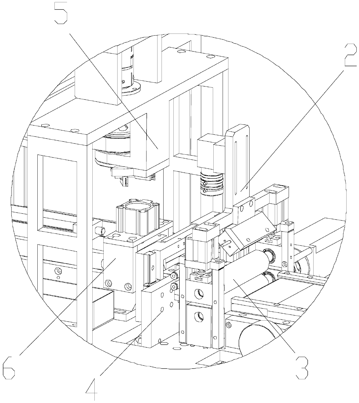 Detecting and cutting machine with automatic classification detection function