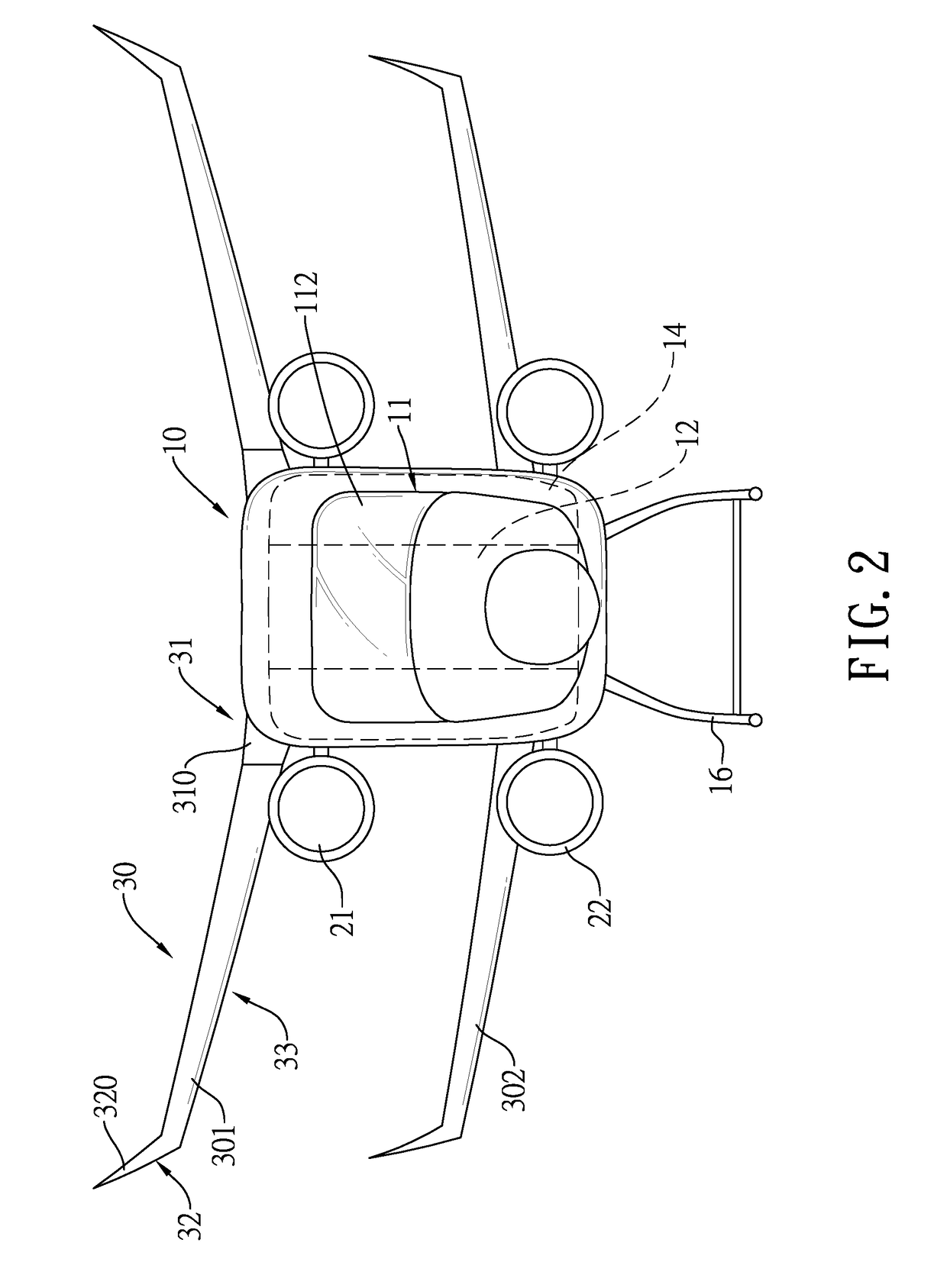 Vtol aircraft with wings