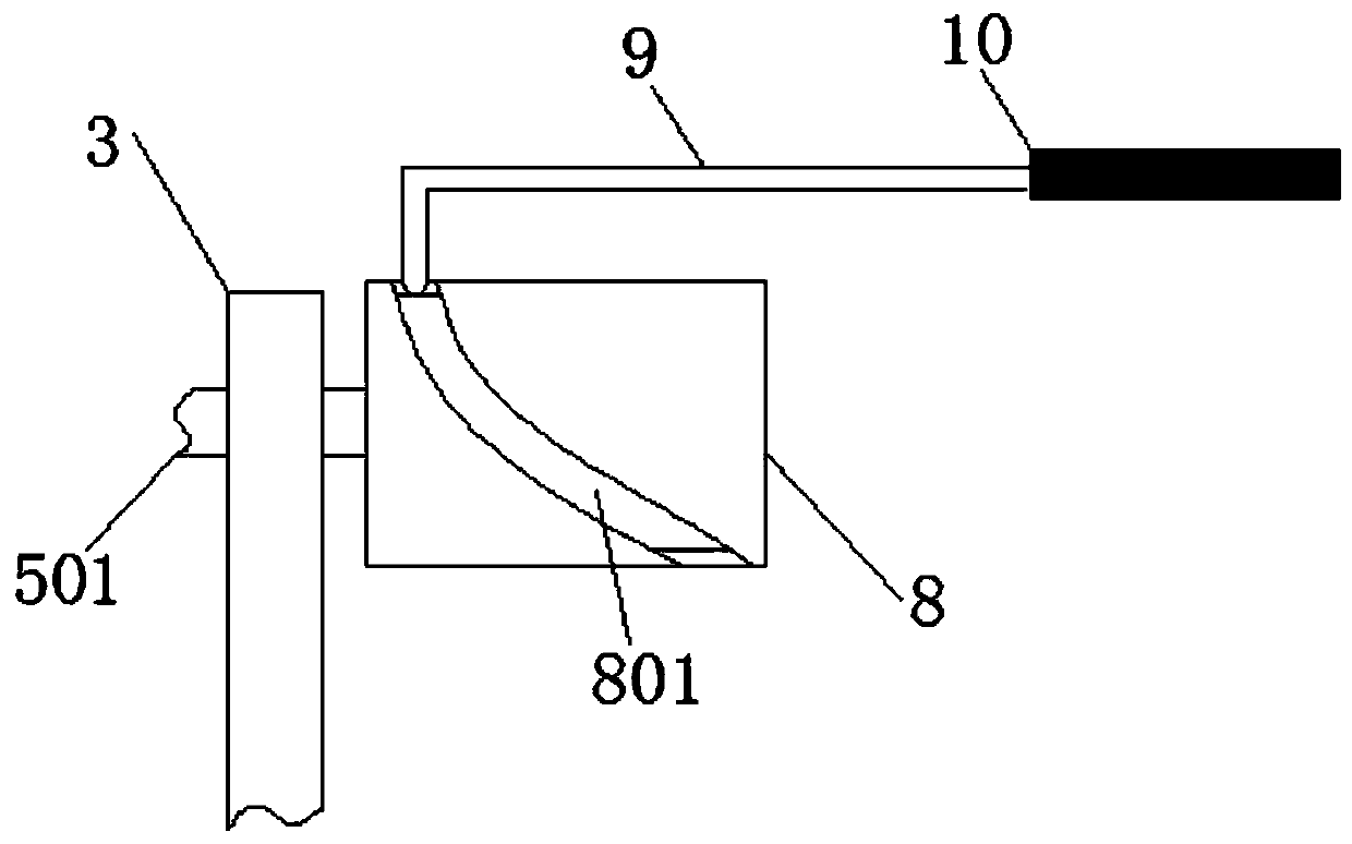 High precision smearing and quantitative sizing device for textile fabric