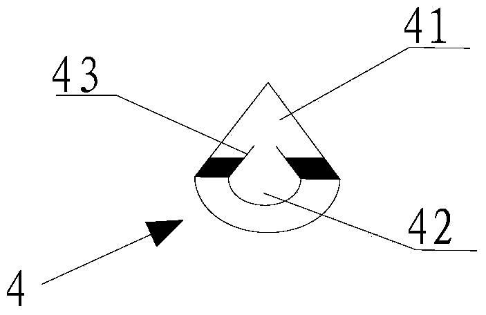 Vacuum evaporation source capable of being mounted at any angle for use