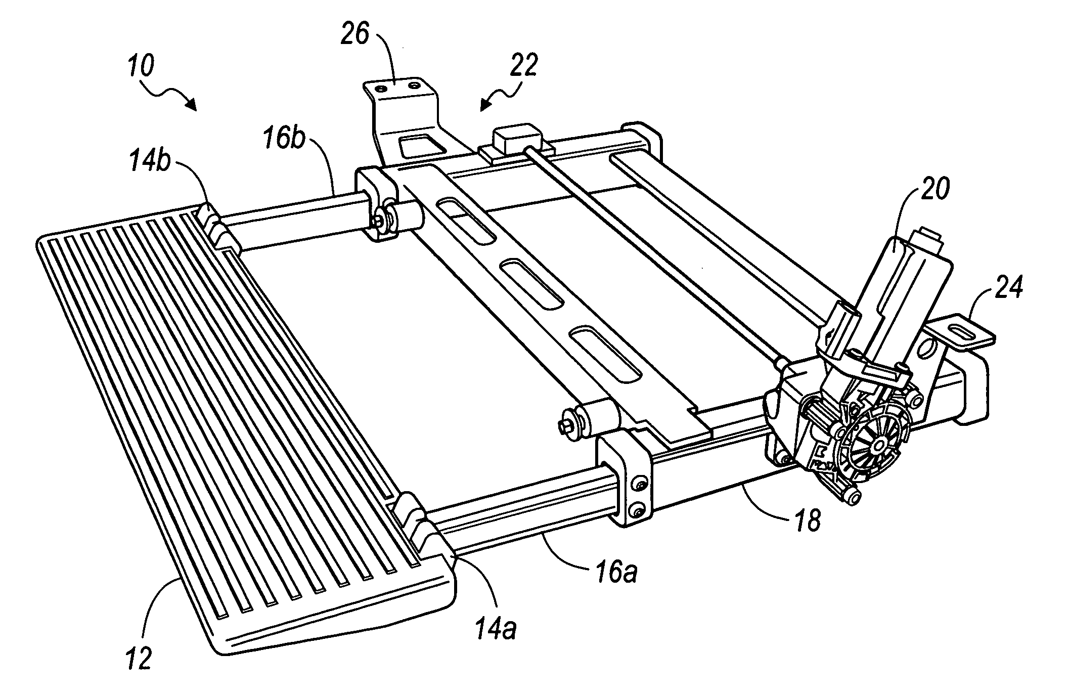 Automated deployable running board