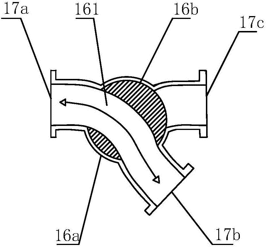 A Clean Sludge Water Pipe Extension Device Based on Three-way Valve