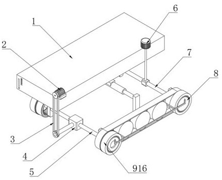 Efficient adaptive robot for mountain forest