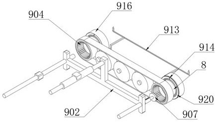 Efficient adaptive robot for mountain forest