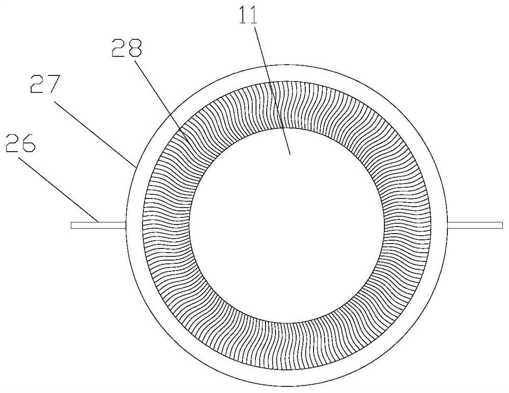 Air filtering equipment for textile production