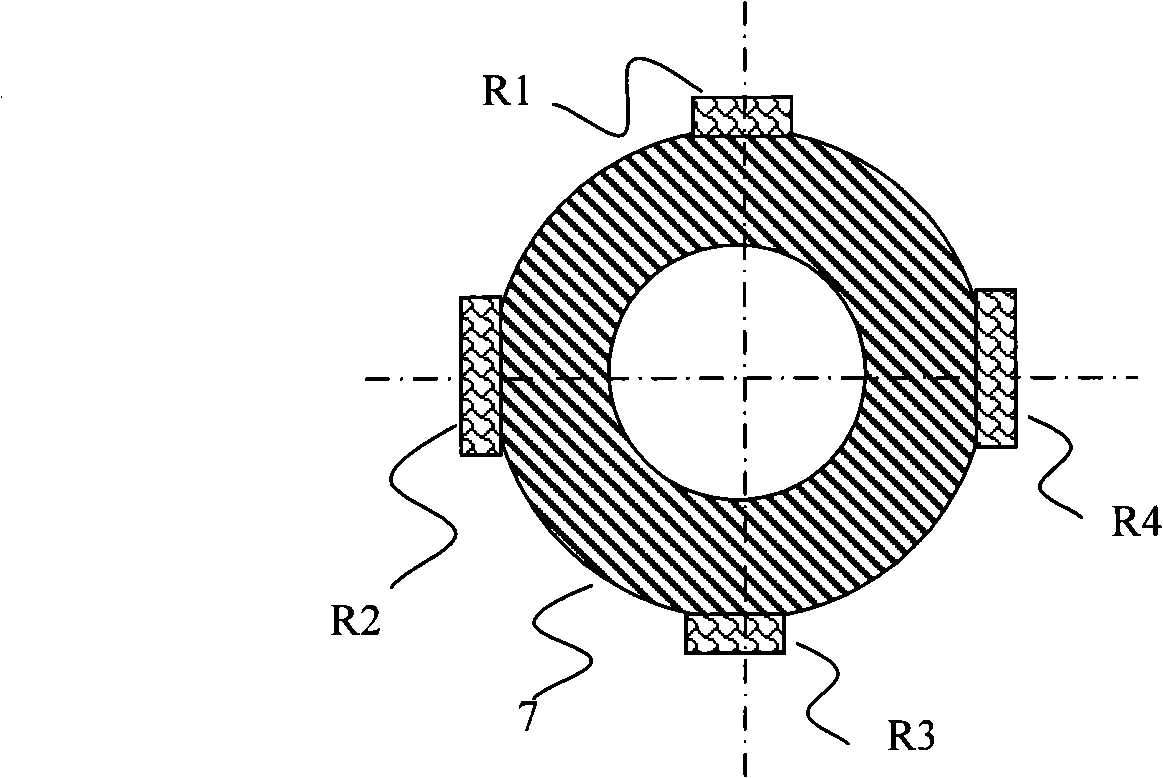 Vehicle mounted traveling type soil density sensor