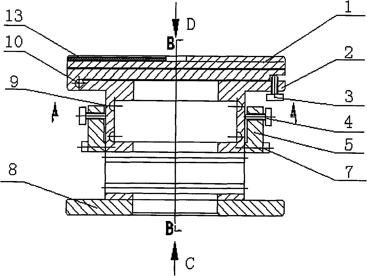 Workpiece leveling and centering device