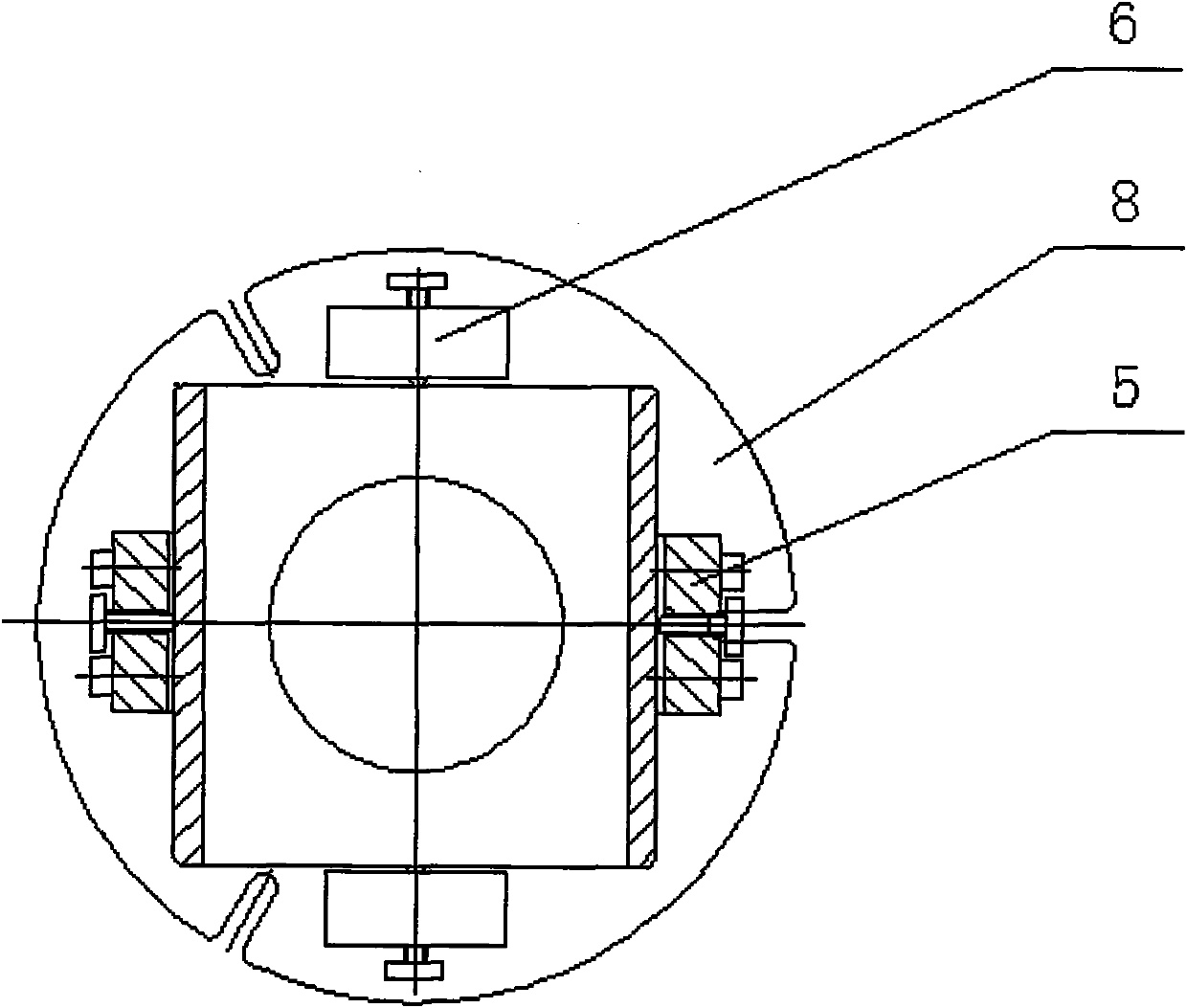 Workpiece leveling and centering device