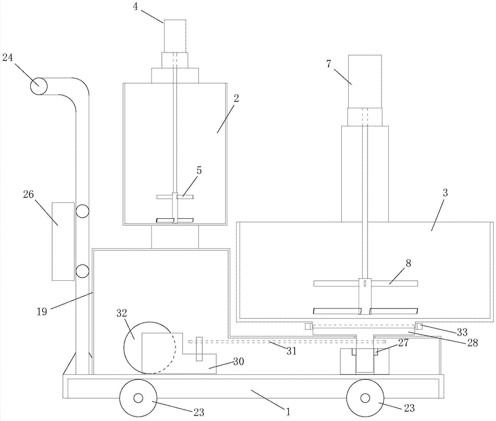 Two-stage mixing process for magnesium phosphate cement-based materials