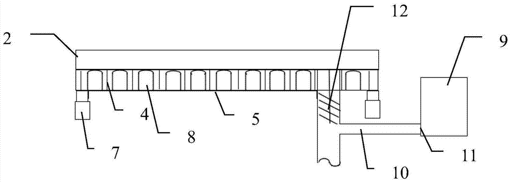 Integrated integrated bathroom chassis and preparation method of the chassis body