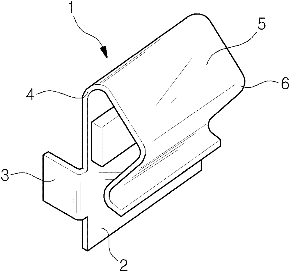 A connecting apparatus for a terminal