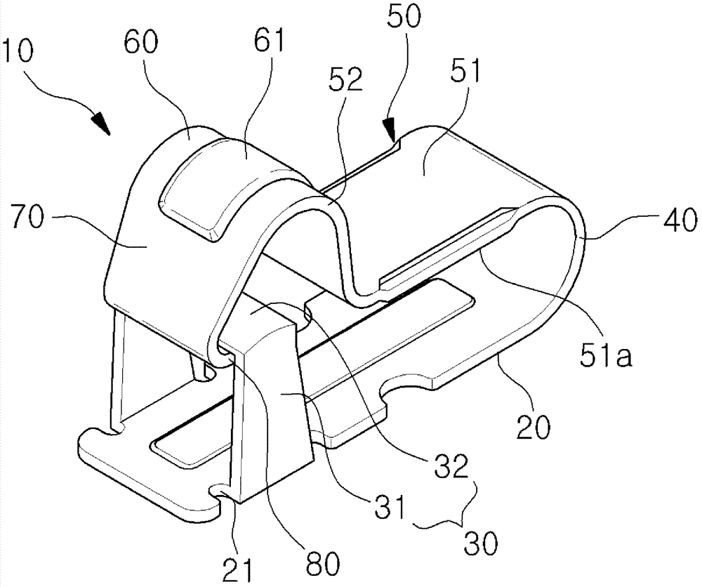 A connecting apparatus for a terminal