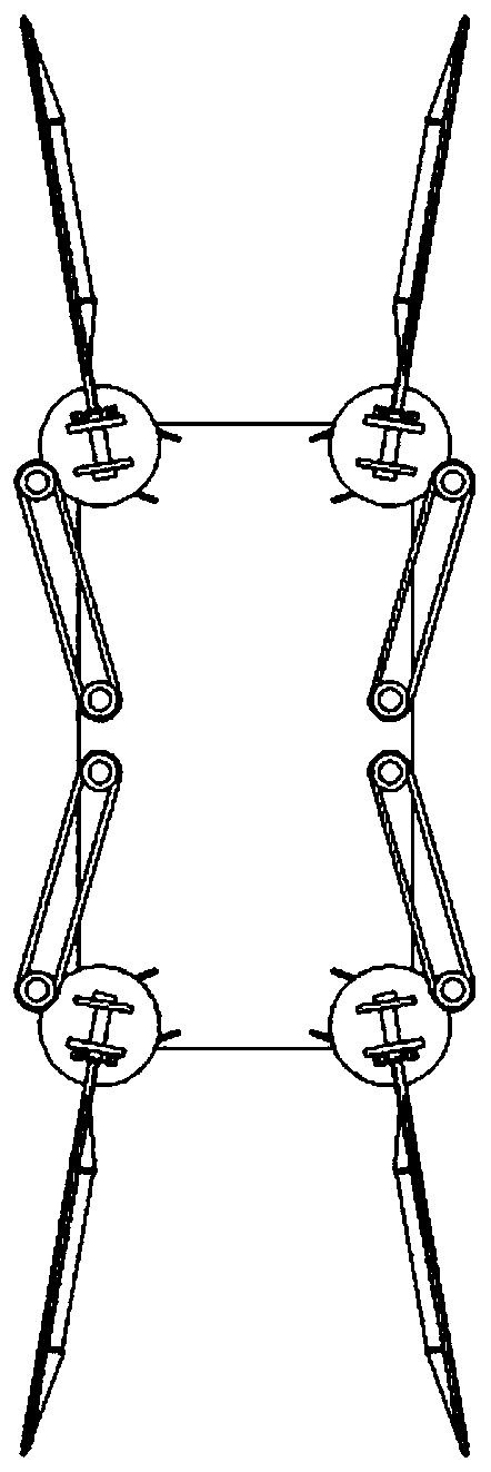 Multi-wing aircraft and its flight control method