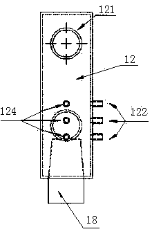 Supersonic wave-ozone-based flue gas desulphurization and denitration device