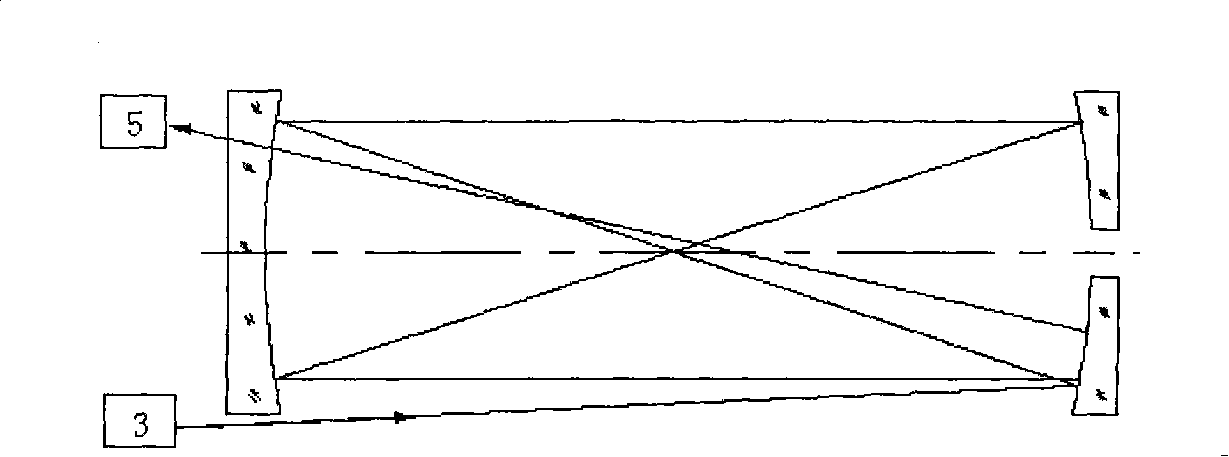 Fire field multi- parameter laser wavelength modulated spectrum detection method and apparatus