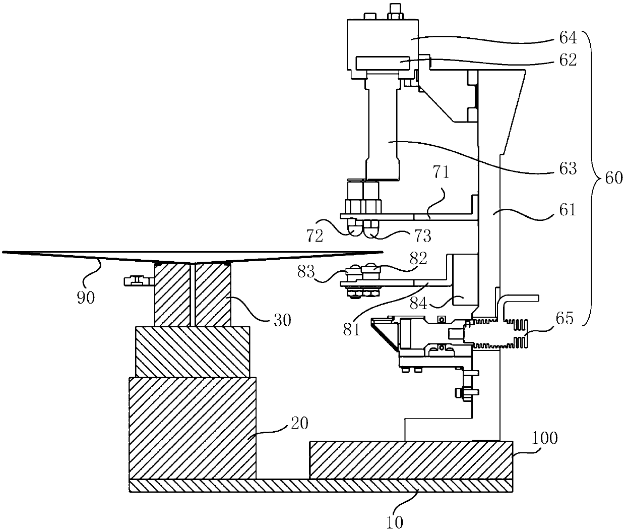 Pre-alignment device and method of warping sheet