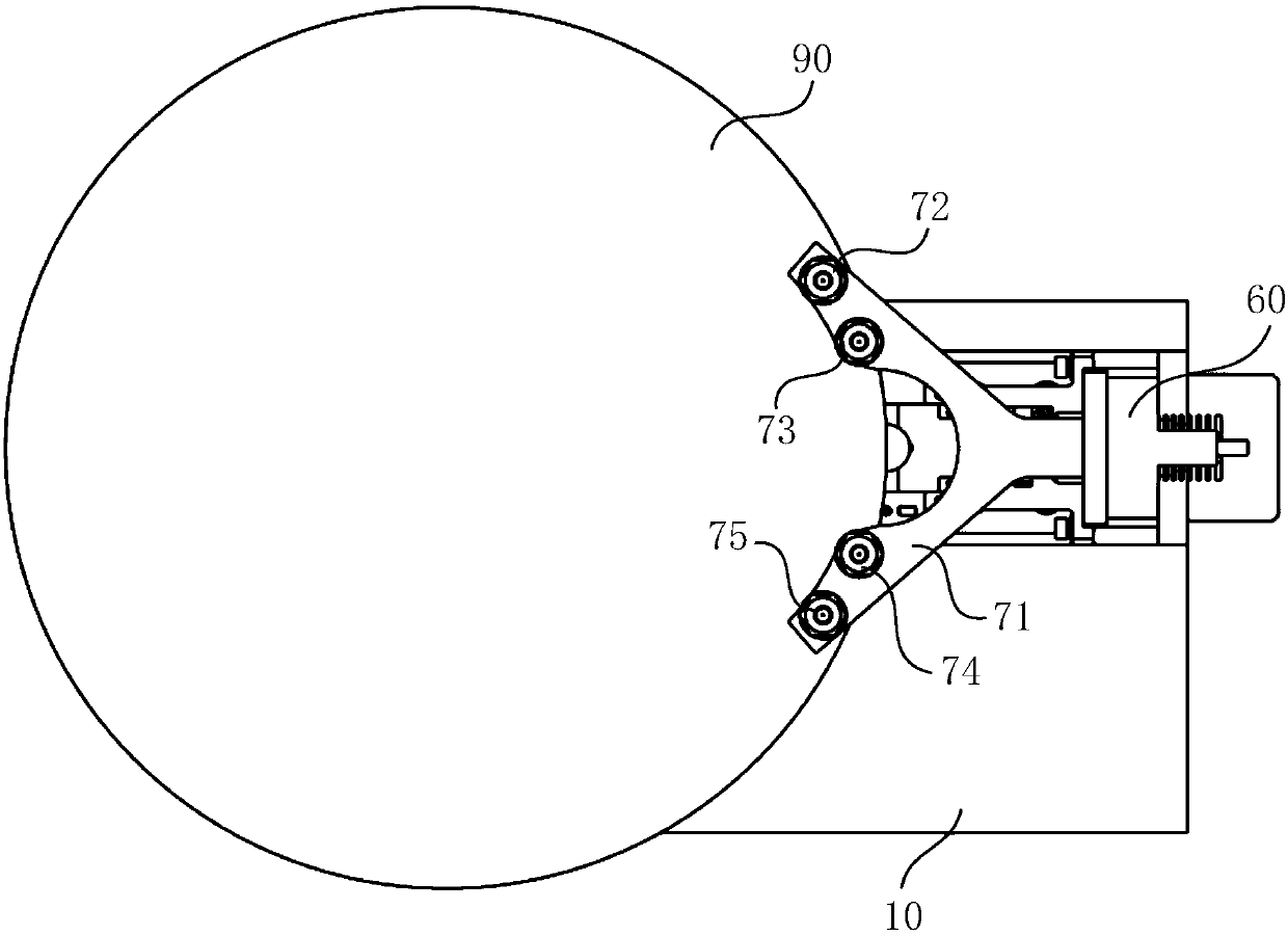 Pre-alignment device and method of warping sheet