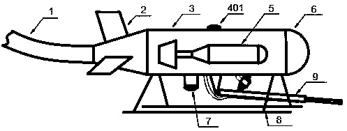 Robot for detecting corrosion of base plate of on-service large-sized crude oil storage tank