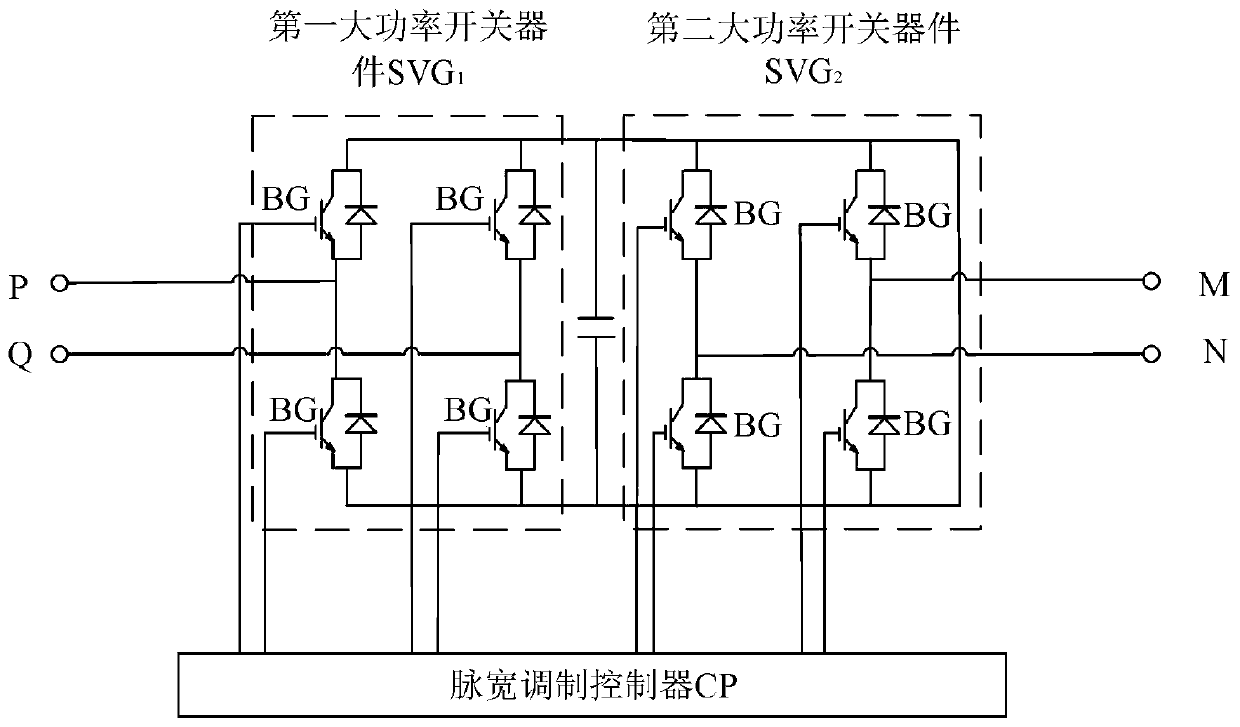 Single-phase to three-phase power supply system based on Wood bridge connection transformer