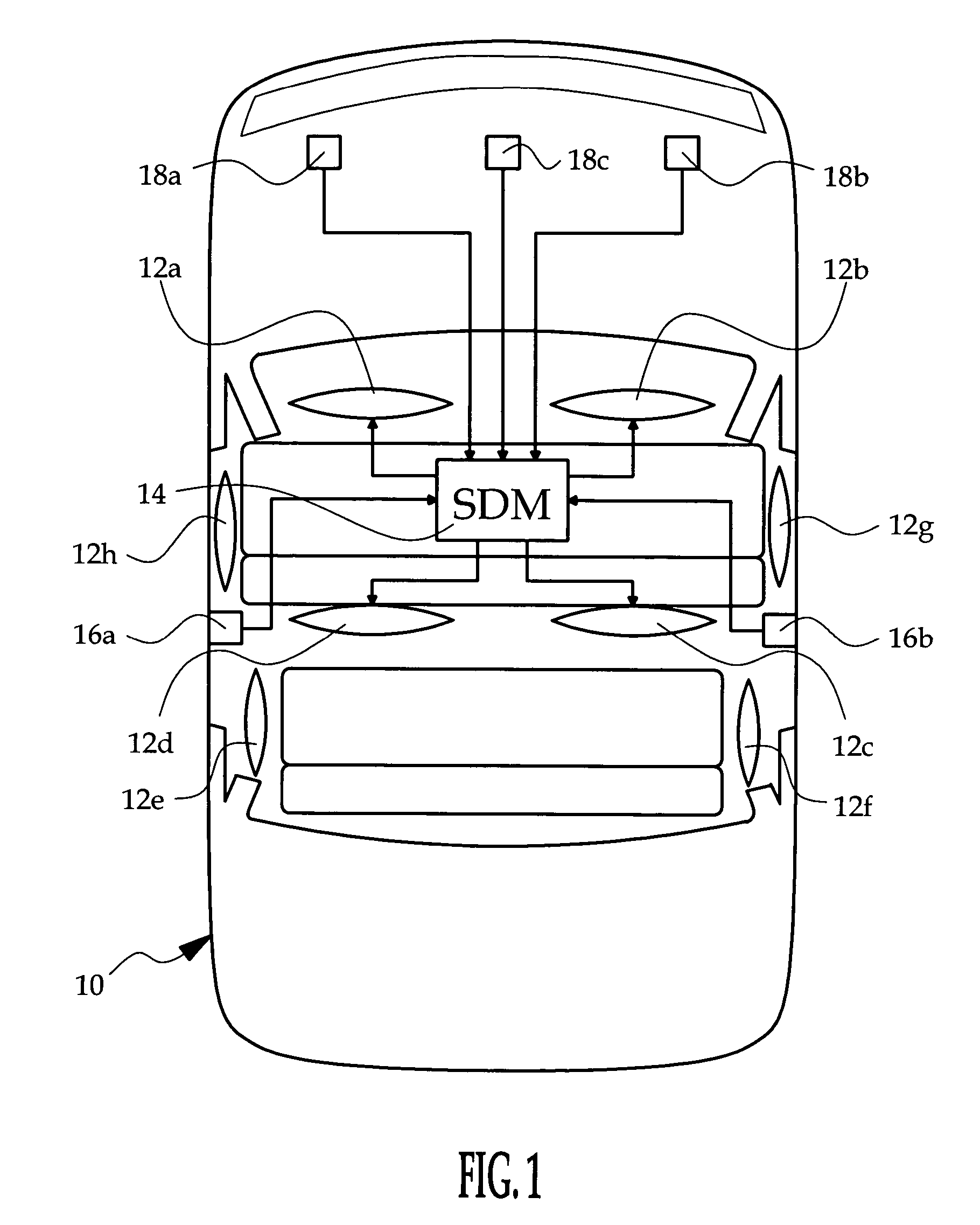 Supplemental restraint deployment method with displacement-based deployment immunity