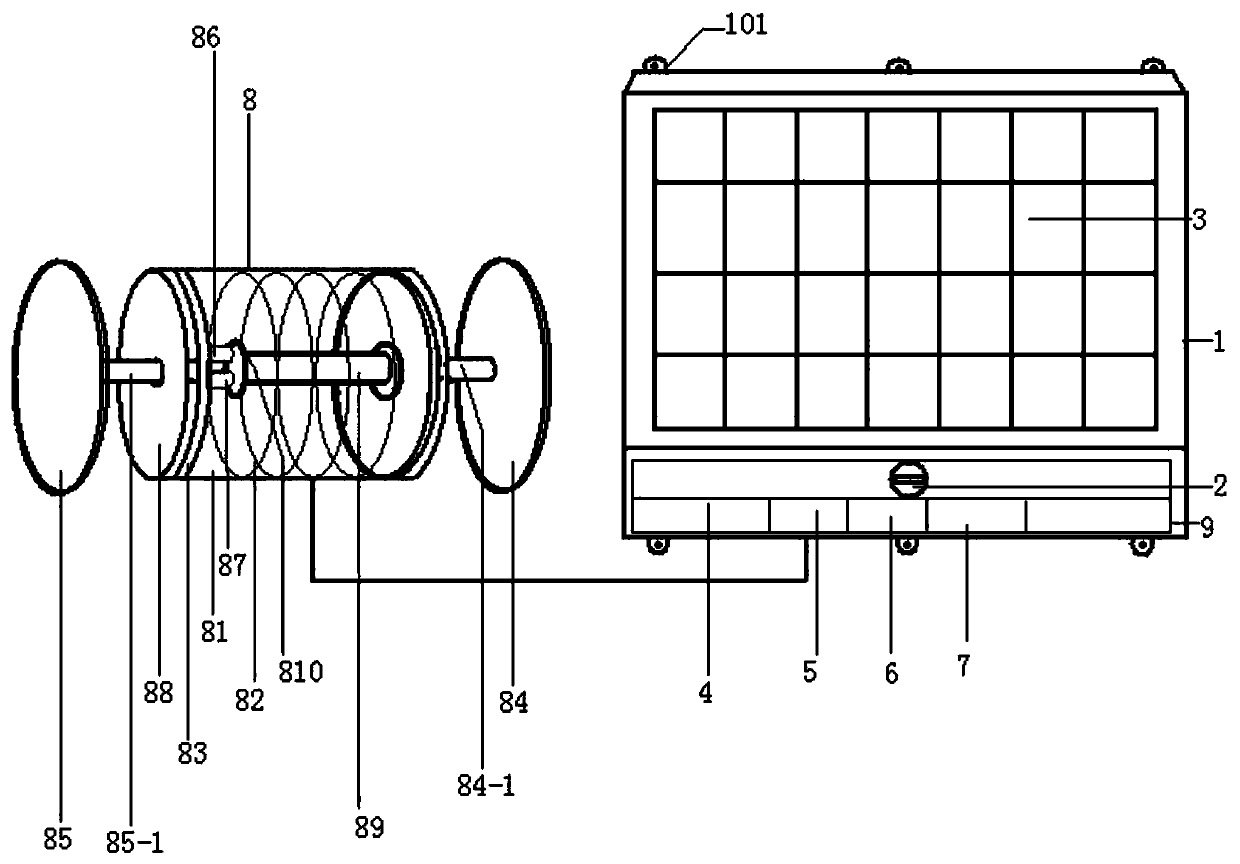 Bridge expansion joint monitoring device