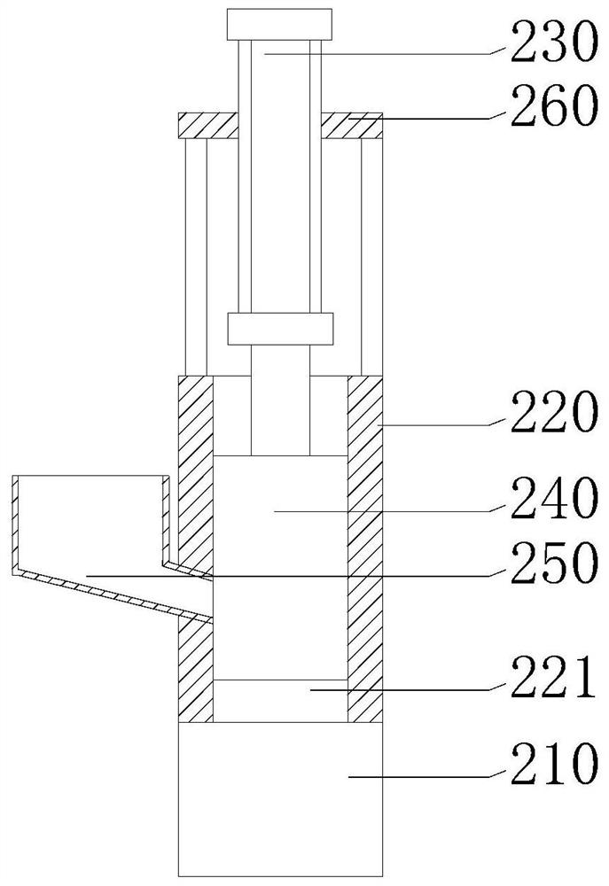 Solid waste pre-compaction device