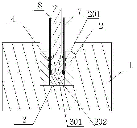 Sleeve type general expansion mold for precise expanding