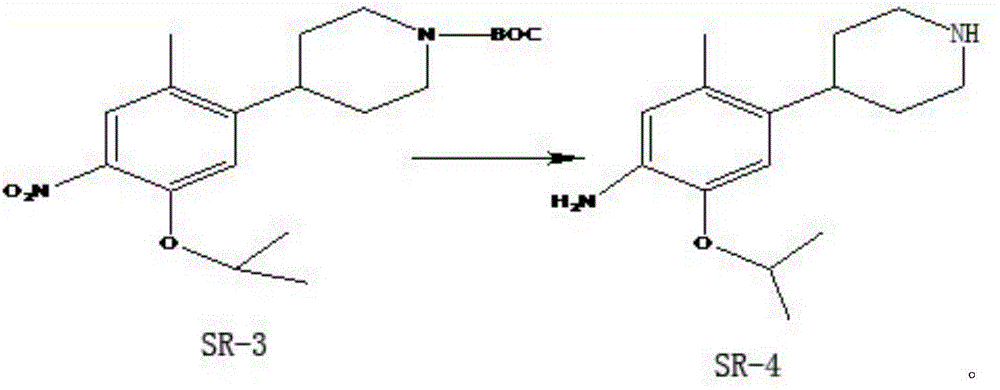 A kind of preparation method of ceritinib intermediate