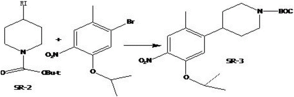 A kind of preparation method of ceritinib intermediate