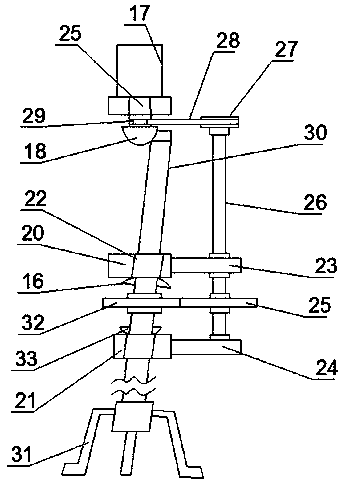 Solid-liquid separation equipment using inertial mixed flow mode