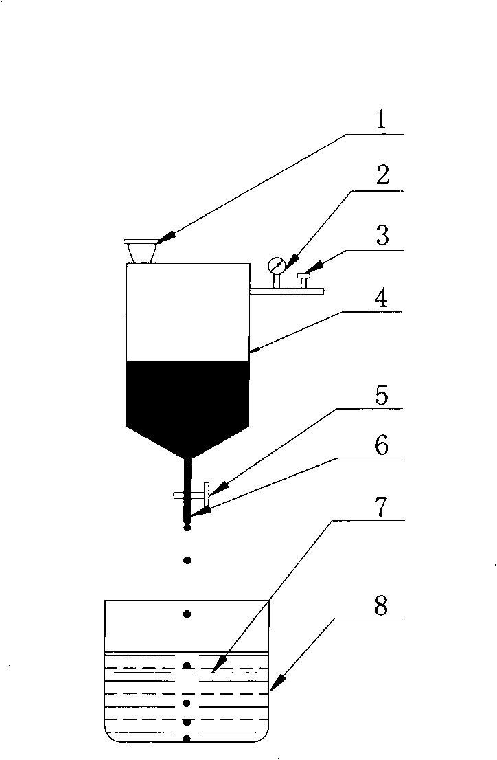 Phosphate biological ceramic microsphere, preparation method and apparatus thereof