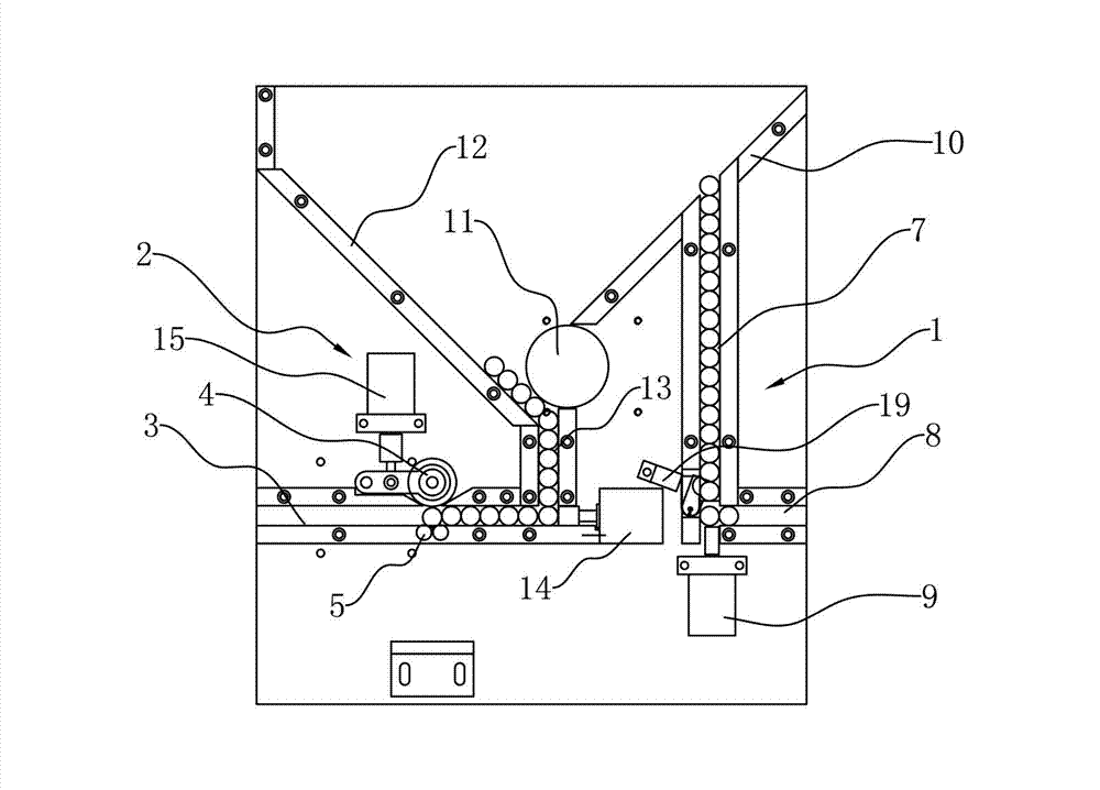 Spreading machine for battery