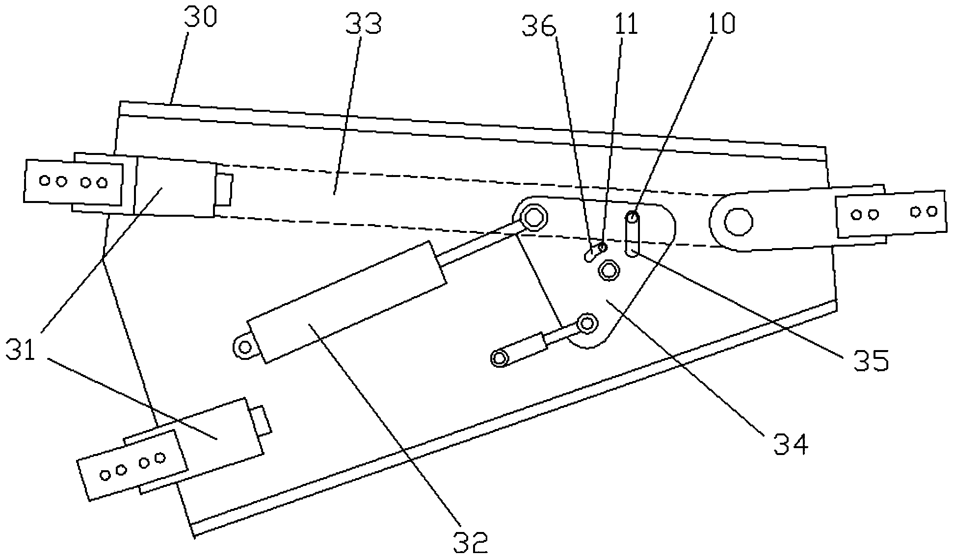 Hanging type track freight transport system