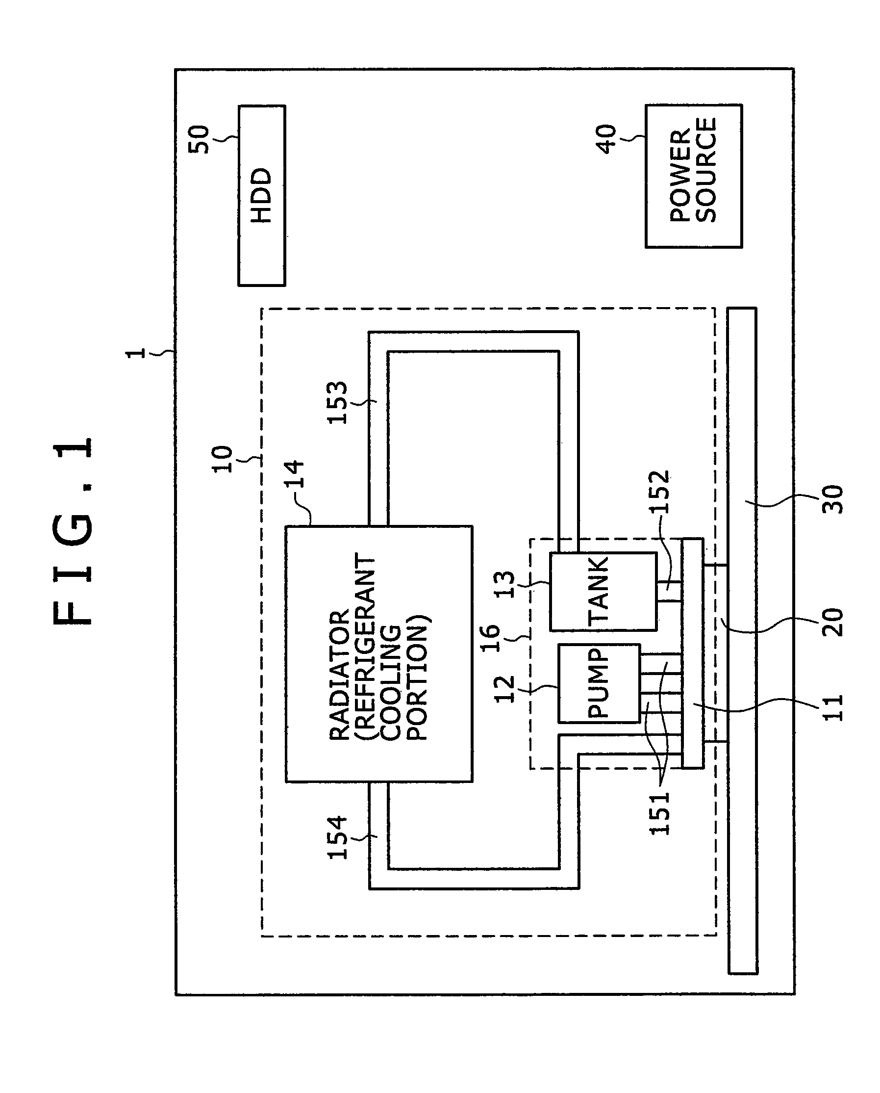 Electronic device cooling apparatus and electronic device including the same