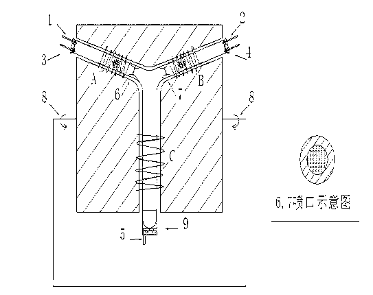 High-temperature liquid-phase synthesis method of cadmium telluride powder