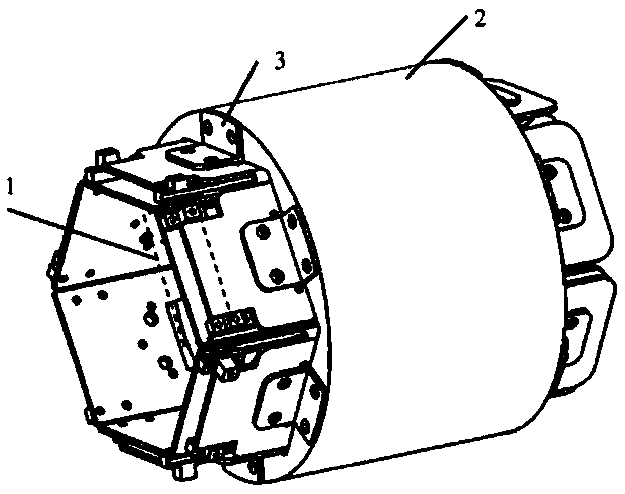 Fractional-slot high-temperature superconducting generator stator